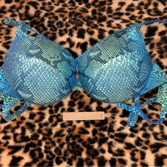 SKIMS SIGNATURE SWIM
ULTIMATE PUSH-UP
TIE BACK BIKINI TOP - Picture 6 of 6